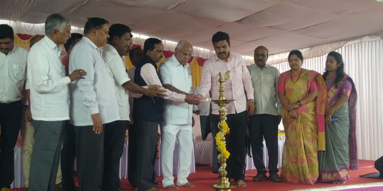 ರಾಜ್ಯದ ಮಾದರಿ ನಗರಗಳಲ್ಲೊಂದು ಶಿಕಾರಿಪುರ : ಬಿ.ಎಸ್.ಯಡಿಯೂರಪ್ಪ