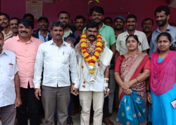 ಕರಿಮನೆ ಗ್ರಾಪಂ ನೂತನ ಅಧ್ಯಕ್ಷರಾಗಿ ದೇವೇಂದ್ರ ನಾಯ್ಕ ಗುಡ್ಡೆಕೊಪ್ಪ ಅವಿರೋಧ ಆಯ್ಕೆ
