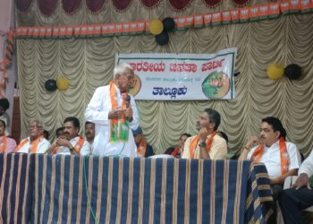 ಎಂಪಿ, ಸಚಿವ ಶಾಸಕರನ್ನು ಹಾಡಿ ಹೊಗಳಿದ ಬಿ.ಸ್ವಾಮಿರಾವ್ | ಈ ನಡುವೆ ಹರತಾಳು ಹಾಲಪ್ಪನವರೇ ಸಾಗರ ಕ್ಷೇತ್ರದ ನಮ್ಮ ಅಭ್ಯರ್ಥಿ ಎಂದು ಘೋಷಿಸಿದ ಮಾಜಿ ಶಾಸಕರು
