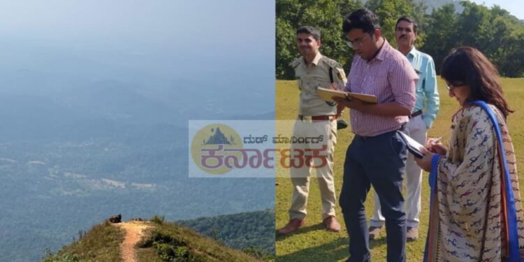 KODACHADRI| ಕೇಬಲ್ ಕಾರ್ ಯೋಜನೆಗೆ ಸರ್ವೇ ಕಾರ್ಯ ಮತ್ತು ಅಧಿಕಾರಿಗಳಿಂದ ಪರಿಶೀಲನೆ