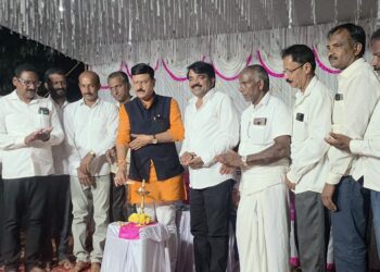 ಕೆ.ಬಿ.ಸರ್ಕಲ್ ಅಭಿವೃದ್ಧಿಗೆ ರೂ.7.2 ಕೋಟಿ ಅನುದಾನ : ಅಭಿವೃದ್ಧಿ ಕಾಮಗಾರಿಗೆ ಚಾಲನೆ ನೀಡಿದ ಶಾಸಕ ಬೇಳೂರು